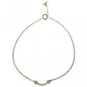 TIFFANY Authentic 18k Gold Diamond Charm Bracelet